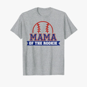 Mama of Rookie 1st Birthday Baseball Theme Matching Party T-Shirt L