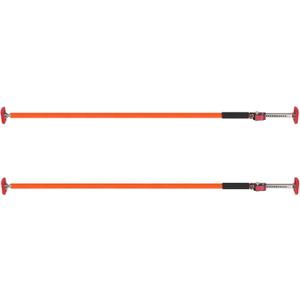 Adjustable Support Pole - Truck Bed Divider & Cargo Bar for Pickup Truck Bed | Heavy Duty Load Lock Bar for Vans, SUVs & Trucks (5794 inches | Extendable to 98 inches), 2 Pack