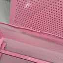 Simple Houseware Stackable Under Sink Cabinet Sliding Basket Organizer Drawer, Pink