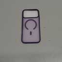 SUPFINE Magnetic for iPhone 17 Pro Max Case (Compatible with MagSafe)(Military Grade Drop Protection) Translucent Matte Shockproof with Anti-Fingerprint Phone Cover 2025,Dark Purple