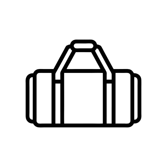 Yellow Duffle Bag