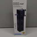 COOSPIDER The 4-in-1 Removable fits Aquarium Filters Turtle Tank Filter from 40 to 150 gallons. The Built-in Aquarium Filter has an Adjustable Flow Rate of 100-400 GPH