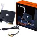 GIGABYTE WiFi 7 GC-WIFI7 (802.11/ Tri-Band WiFi/Bluetooth 5.3/ 4K-QAM/PCIe Expansion Card)