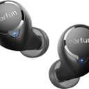 EarFun Free 2S Wireless Earbuds, [Upgraded Version] Bluetooth Earbuds with Deep Bass, 4 Mics for Clear Call, Customizable EQ App, IPX7 Waterproof in-Ear Headphones, 30H Playtime, Wireless Charging (Black)