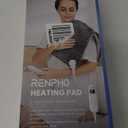 RENPHO Heating Pad for Back Pain & Period Cramps, FSA Eligible, Christmas Gifts for Women Men Mom Dad,12" x24 Electric Heat Pad for Neck and Shoulder, HSA Store, ETL Certified, Gray