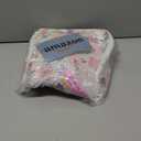 HappyVk Baby Doll Bed Set - Portable Doll Bassinet for Dolls up to 21 Inches - Handbag for Girl - Pink Roses