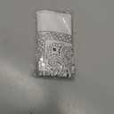 Classic White Paisley Bandana - 20" x 20" (1 Count) - Perfect for Outdoor Activities, Fashion Accessory, and DIY Projects