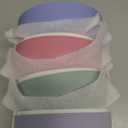 Elk and Friends Kids Porcelain Bowls with Silicone Sleeves | Suitable for Babies/Toddlers | Microwave & Dishwasher Safe | Non Slip Dinnerware | Snack Dishes | 4 Pack (Blush/Sage/Misty Blue/Lilac)