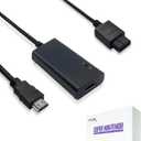 HDMI Cable for Super Nintendo SNES, Super Famicom SFC Console - SNES to HDMI Adapter with True RGB Signal Output (100% Improved Video Quality), HD Converter with 4:3/16:9 Switch