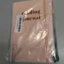 5 MINUTES A DAY Reading Journal with 75 Book Review, Book Journal for Book Lovers, Readers - Review Prompts & Daily and Monthly Reading Tracking & Reading Challenge, Reading Notebook Gift, A5, Pink