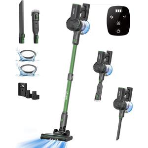 Vactidy V9 Pro Cordless Vacuum Cleaner, Strong Suction with Powerful Brushless Motor, Lightweight Stick Vacuum with LED Headlights, Max 45 Mins Runtime for Carpet Floor Pet Hair Cleaning