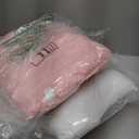 HAIHUA Faux Fur Fluffy Pillow case, Soft Decorative Fuzzy Pillow Covers for Home, Bedroom, Living Room, Zipper Closure, Set of 2 (Standard 20"x 26", Pink)