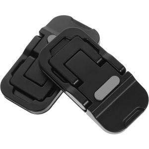1pair Ergonomic Laptop Stand for Desk Portable Riser Design Laptop Support for Airflow for Home Office and Travel Use