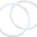 Twin PACK: 2 GJS Gourmet Replacement Sealing Rings Compatible with Cuisinart Pressure Cooker Part CPC-SR600 for 6 Quart Cookers Including CPC-600 and CPC-900.