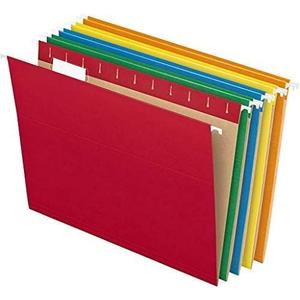 Pendaflex Recycled Hanging Folders, Letter Size, Black, 40 pieces