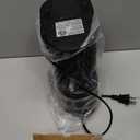 Mini Single Serve Coffee Maker for K Cup and Ground Coffee, Fast Brew One Cup Coffee Machine with Descaling Reminder and Water Window, 6 to 12 oz. Brew Sizes, Black (9.45 Inches)