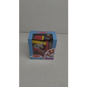 Melissa & Doug Toolbox Fill and Spill Toddler Toy With Vibrating Drill (9 pcs)