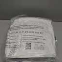 20x20 Decorative Throw Pillow Inserts-Down Feather Pillow Inserts-Square-Cotton Fabric-Set of 2-White.