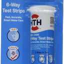 HTH 1276 Swimming Pool Care 6 Way Test Strips, Swimming Pool Water Chemical Tester, 30 Strips (No Size)