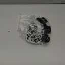 Anti Slip Dog Socks to Prevent Licking Paws - Double Side Paw Covers Dogs Grip Sock for Hardwood Floors, No Twist Dog Booties Grippy Socks for Small Medium Large Senior Dogs, Light Grey and Black, S (S(Pack of 4))