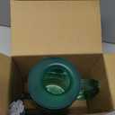 Long Spout Watering Can Indoor, Small Watering Cans for House Plants, Flowers, Succulents 33.8oz(Green) (34oz)