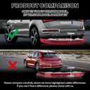 Rear Bumper Tail Light Lamp for Audi Q5 2009-2015 Rear Bumper Reflector Lower Tail Light Replace 8R0945095 Driver Side (Left)