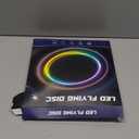 LED Flying Disc with Millions of Colors, 42 LEDs, 175g, 12 Lighting Modes, Rechargeable & Water-resistant, Outdoor Toys for Kids Ages 8-12 Teens Men Boys Adult Beach Toys Camping Lawn Yard Games