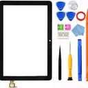 for Amazon Kindle Fire HD 8 /HD 8 Plus Tablet (10th Generation Released in 2020) K72LL3 K72LL4 Screen Replacement Digitizer Touch Glass Front Panel, Only for Fire HD8 /HD8 Plus 10th gen Repair Kit