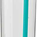 Owala FreeSip Clear Tritan Plastic Water Bottle with Straw, BPA-Free Sports Water Bottle, Great for Travel, 25 Oz, Shy Marshmallow