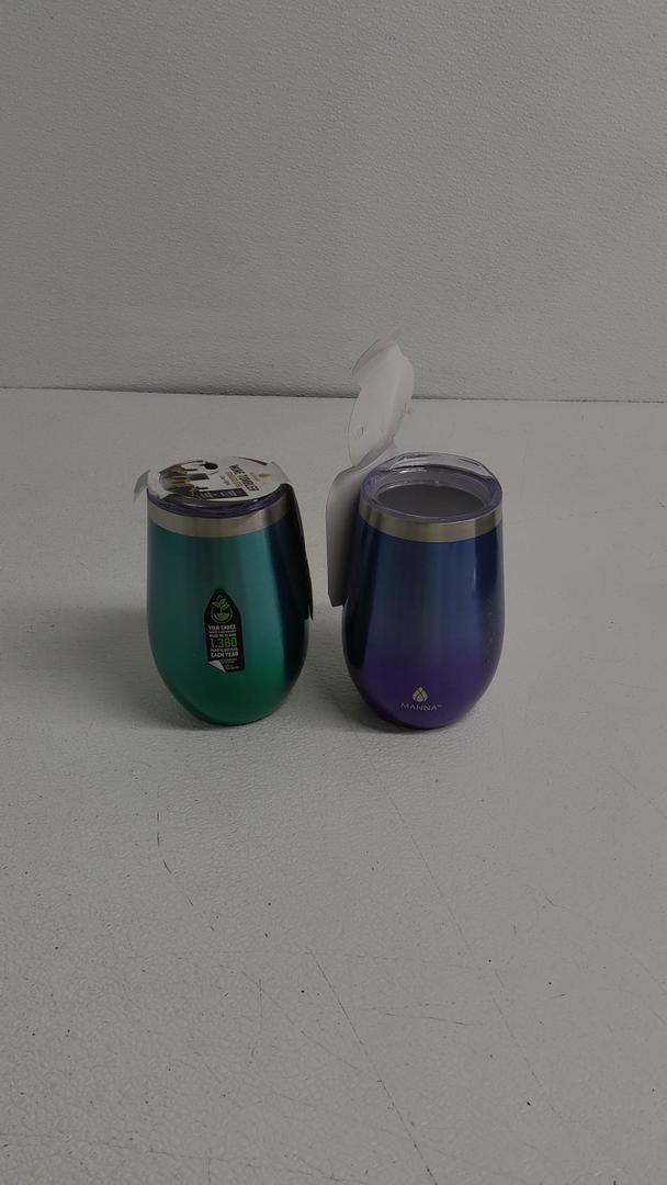 MANNA Tumbler Ast Brights 17 Oz, Pack Of 2