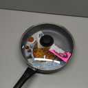 GoodCook Everyday Deep Sauté Pan with Lid, Aluminum Nonstick Construction, 11-Inch, Black