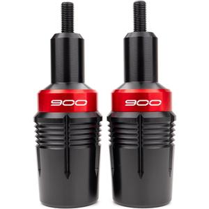 MOWOK Fit for Kawasaki Z900 Z900RS Z900SE Z 900 RS SE 2017-2026 2025 2021 2022 2023 2024 Motorcycle Accessories Frame Sliders Crash Protector Engine Guard Falling Protection Pad (Red)