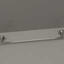 GERZWY 30 Inch Towel Bar Bathroom Wall Mounted Towel Rail, Stainless Steel Hand Towel Holder Brushed Finish JG1901A75-LS