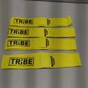 Tribe Lifting Fabric Resistance Bands for Working Out - 5 Exercise Bands Set for Legs and Glutes - Booty Bands for Women and Men - Thick Cloth Workout Bands for Physical Therapy, Hip Training X-Light 10LBS