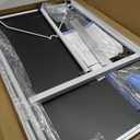 Magnetic Whiteboard Easel Stand, Dry Erase 36 x 24 White Board with Height Adjustable Tripod Stand, 3' x 2' Flipchart Easel Stand Presentation Board, 6 Magnets, 1 Eraser, 2 Pens