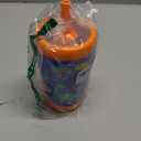 Kid Insulated Stainless Steel Tumbler with Silicone Straw, 12oz Sippy Cup for Kids (Dinosaurs)