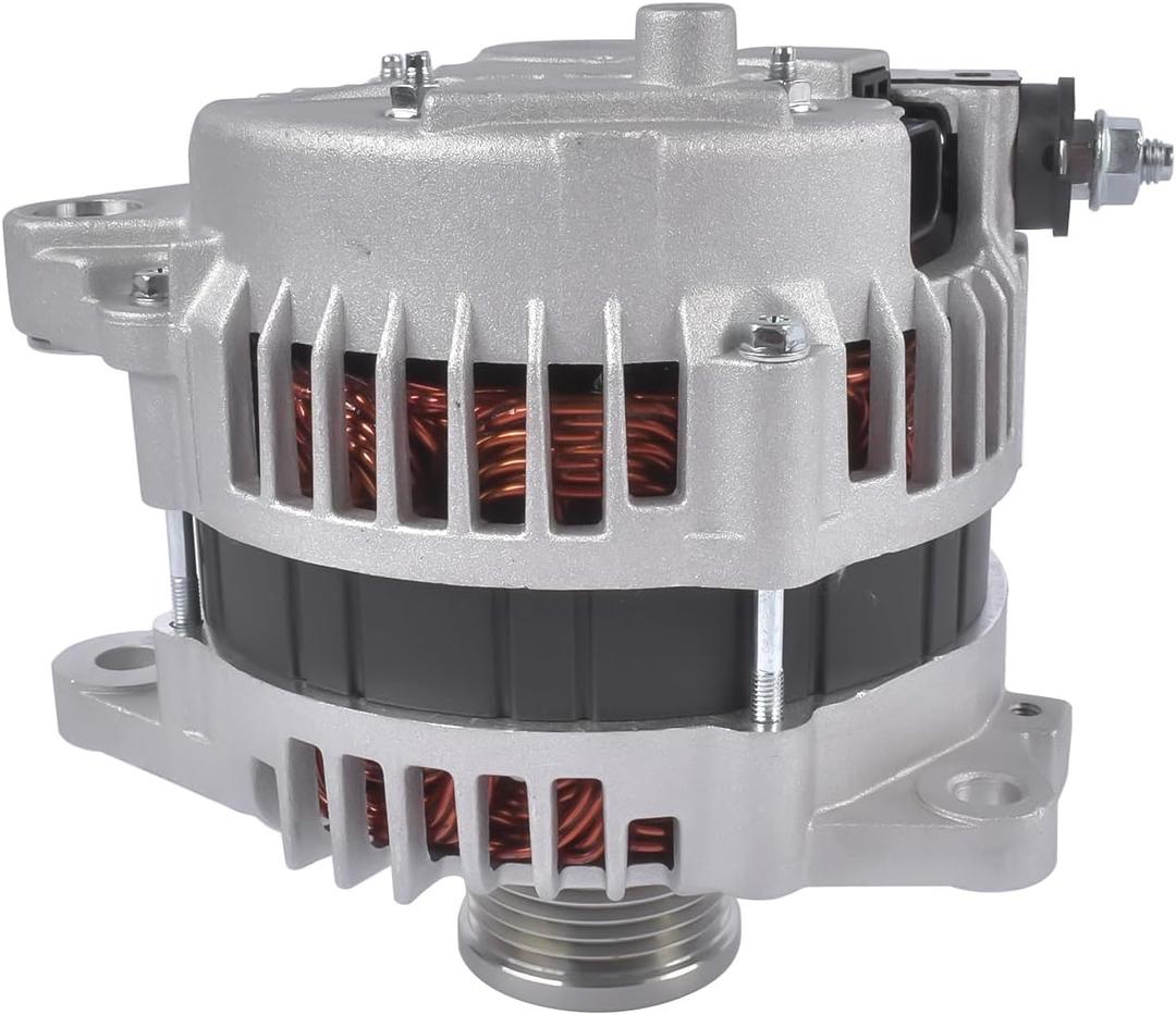Fizzvex Alternator 110A Replacement for Nissan Rogue 2008-2012 X-Trail 2005-2006 2.5L L4 23100AU400 23100AU40D 11163N