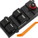 Power Window Switch Fits for Acura MDX 2007-2013.Driver Side Control Door vidrios Master Switch. Replace:35750-STX-A01,35750STXA01ZA.