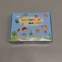 Worgree DIY Wooden Magnets, 36 pcs Wooden Art Craft Supplies Painting Kit for Kids Party Favors for Boys Girls Ages 4-8 8-12 Birthday Easter Crafts Gifts Toys Basket Goodie Bag Stuffers