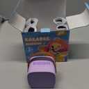 Upgraded Mini Karaoke Machine with 4 Wireless Microphones Toy for Kids, Birthday Gifts for Girls Boys, Portable MP3 Player for Ages 3, 4, 5, 6, 7, 8, 9, 10, 11, 12+ Year Old Party (Purple)