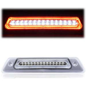 G-PLUS LED 3rd Third Brake Light Compatible With Ford F150 2009-2014 High Mount Rear 3rd Cargo Tail Lamp Waterproof Clear lens Chrome Housing