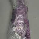 No Heat Overnight Curls Headband to Sleep In, 70" Soft Ribbon Curl Wrap for Long Hair - 9 PCS Curling Rods Set with Bonnet, Purple