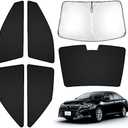 T TGBROS Window Sunshade for Toyota Camry 2012-2017 Windshield Side Rear Window Full Set Custom Fit Car Sun Shades Foldable Blocks UV Rays Keeps Your Vehicle Cool 6PCS