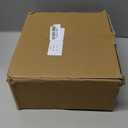 Partsam 2Pcs Steel Trailer Light Boxes Housing Kit, 6" Oval Red 10 LED Trailer Tail Lights Smoke Lens & 2" LED Smoked Black Red Round Side Lights 4LED w/Grommets and wire connectors (Gray)