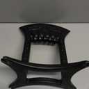 Firewood Kindling Splitter, Manual Log Splitter, Cast Iron Log Splitting Wedge, Heavy Duty Wood Splitter Tool with Cover (Black)