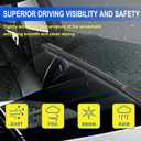 OEM Quality 24" + 19" Premium All-Seasons Durable Stable and Quiet Windshield Wiper Blades-J Hook Wipers(Set of 2)
