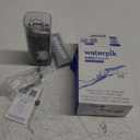 Waterpik Cordless Slide Professional Water Flosser, Portable Collapsible for Travel and Storage, with Travel Bag and 4 Tips, ADA Accepted, Rechargeable and Waterproof, Modern Gray WF-17CD017-1