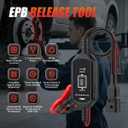 EPB Brake Release & Reset Tool 10V~14V DC Electronic Parking Brake Tools Emergency EPB Service Tool Overcurrent Protection Brake Caliper Tool with 2 Connect Ways&3 Fuse for Auto Repair,Car Road Rescue
