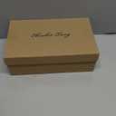 Elisabet Tang High Heels, Womens Pointed Toe Slip on Stilettos Party Wedding Pumps Basic Shoes (8, Silver)