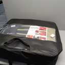 5PCS H7 Front and Back Car Seat Covers Auto Interior Accessories with Water Proof Nappa Leather for Cars SUV Pick-up Truck Universal Comfortable and Breathable (Full Set, Black&Beige)